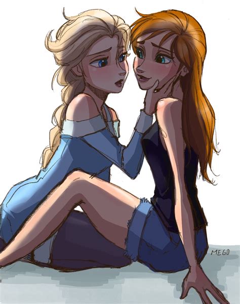 elsa x anna|A classic by (baronstrap) : r/Elsanna .